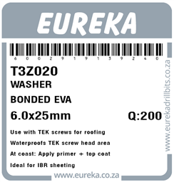 T3Z020 - Bonded Washer EVA -T3Z020_Label_T